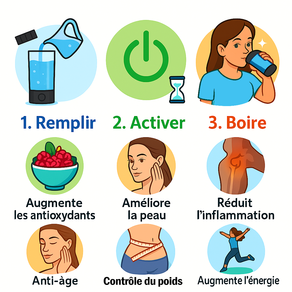 Bouteille à hydrogène Vitalos🌿